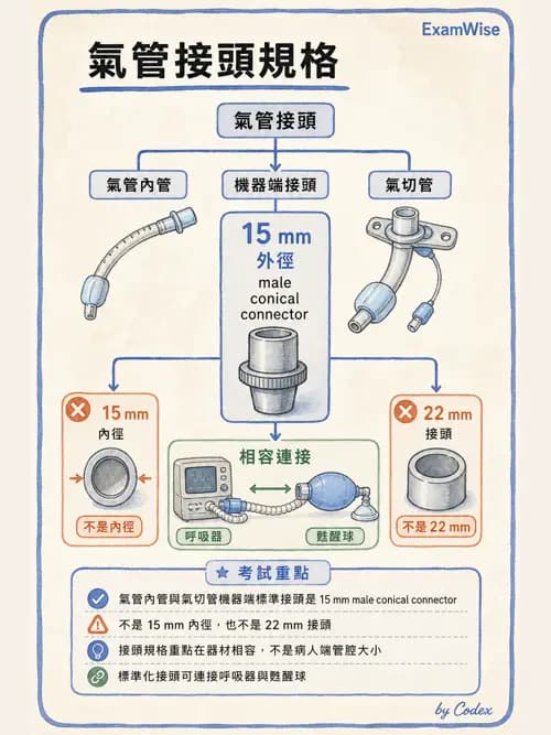 呼吸治療師 - 人工氣道處置 - AI 圖文解析預覽