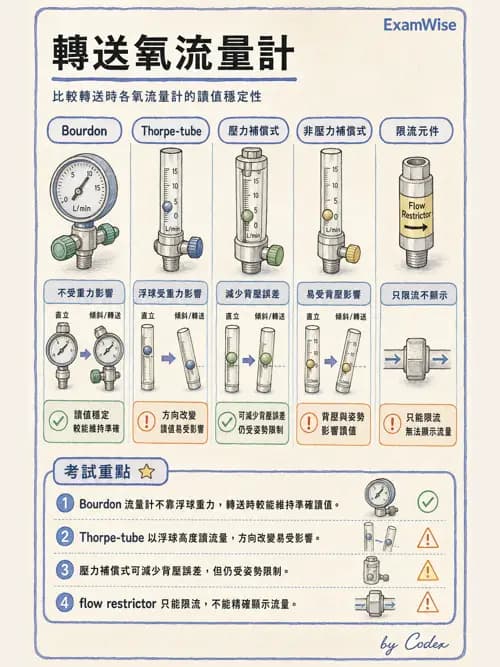 呼吸治療師 - 醫療氣體製造與儲存 - AI 圖文解析預覽