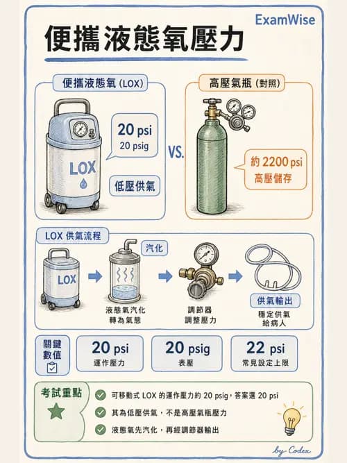 呼吸治療師 - 醫療氣體製造與儲存 - AI 圖文解析預覽