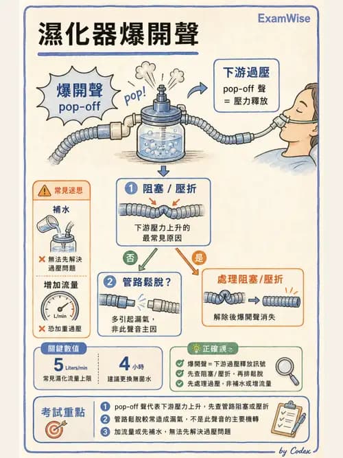 呼吸治療師 - 濕氣治療設備 - AI 圖文解析預覽