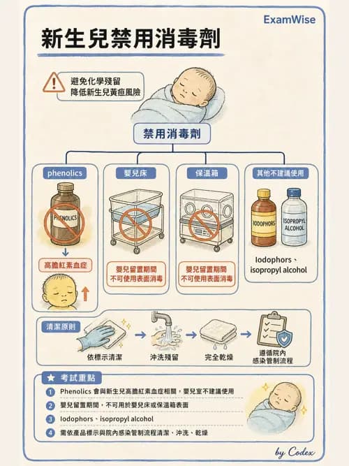 呼吸治療師 - 呼吸照護設備消毒 - AI 圖文解析預覽
