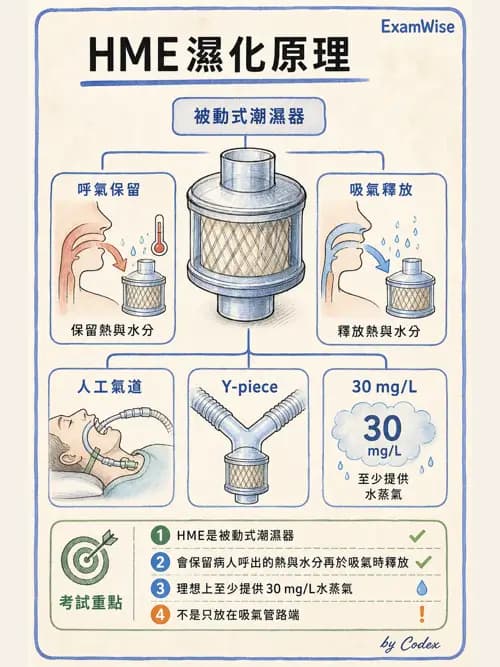 呼吸治療師 - 濕氣治療設備 - AI 圖文解析預覽