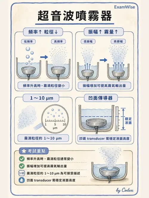 呼吸治療師 - 吸入性藥物噴霧設備 - AI 圖文解析預覽