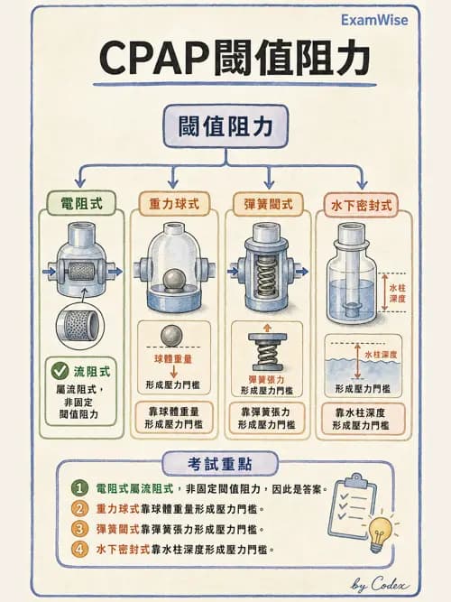 呼吸治療師 - 胸部擴張與物理治療設備 - AI 圖文解析預覽