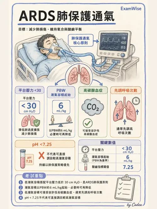 呼吸治療師 - 臨床設定、參數調整與脫離 - AI 圖文解析預覽
