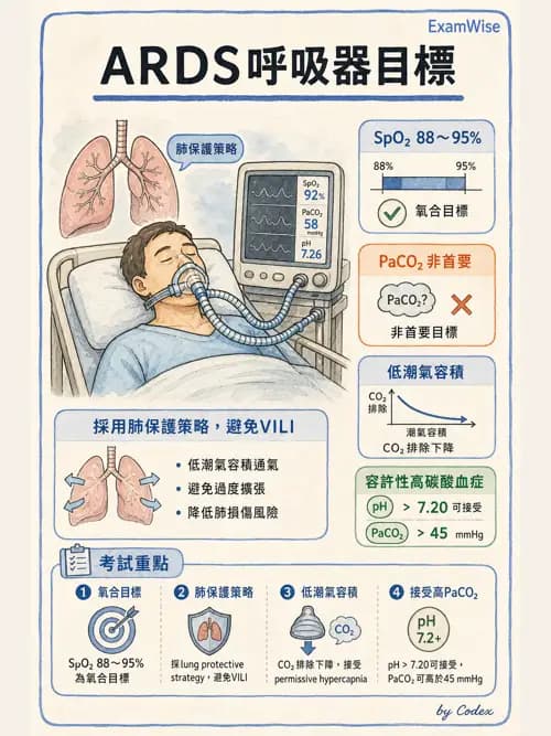 呼吸治療師 - ARDS與呼吸衰竭 - AI 圖文解析預覽