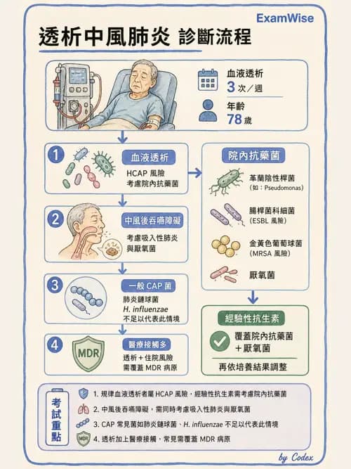 呼吸治療師 - 術後與其他呼吸重症 - AI 圖文解析預覽