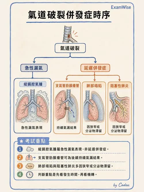 呼吸治療師 - 外力傷害與胸廓病變 - AI 圖文解析預覽