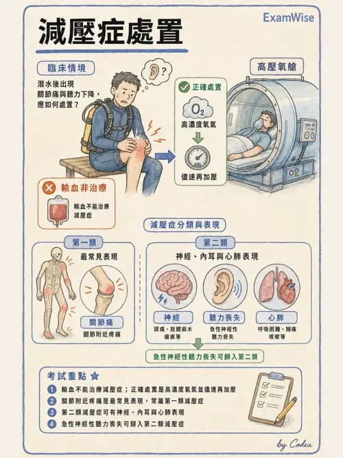 呼吸治療師 - 外力傷害與胸廓病變 - AI 圖文解析預覽