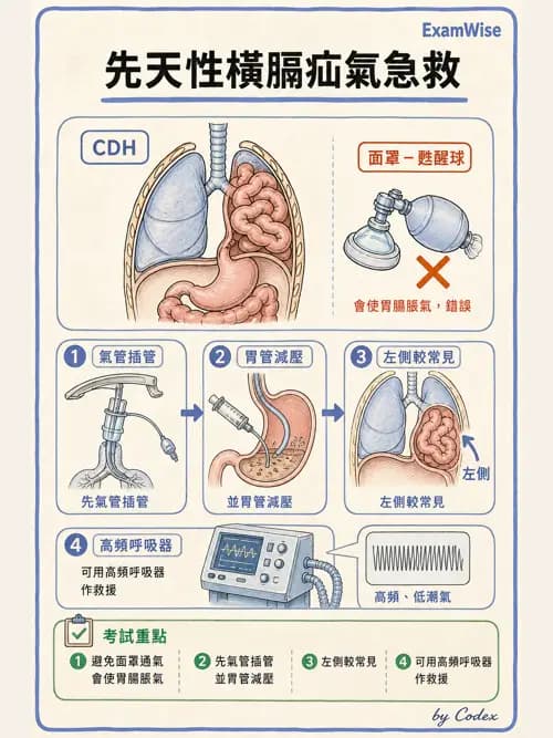 呼吸治療師 - 兒童呼吸系統疾病 - AI 圖文解析預覽