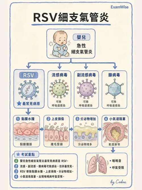 呼吸治療師 - 兒童呼吸系統疾病 - AI 圖文解析預覽