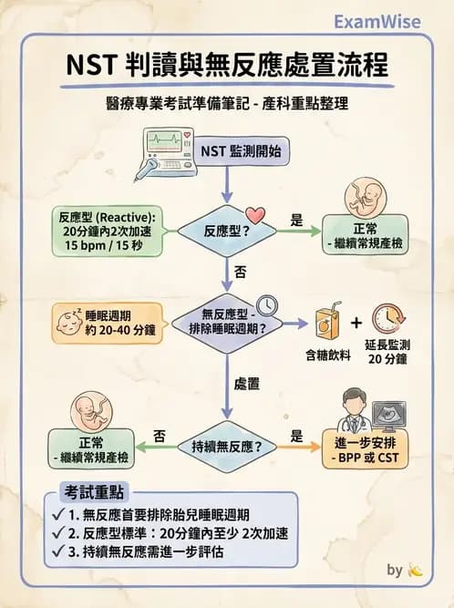 護理師 - 胎兒發育與監測評估 - AI 圖文解析預覽