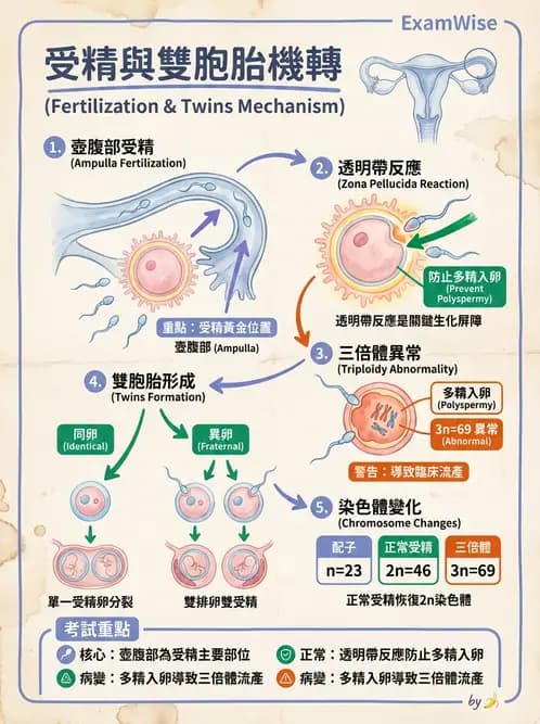 護理師 - 胎兒發育與監測評估 - AI 圖文解析預覽