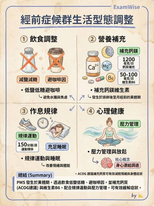護理師 - 不孕症月經與更年期 - AI 圖文解析預覽