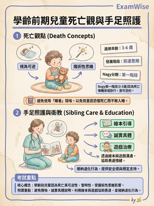 護理師 - 兒童心理與特殊照護 - AI 圖文解析預覽