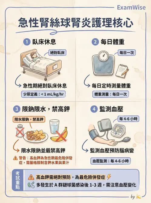 護理師 - 兒童泌尿系統疾病 - AI 圖文解析預覽