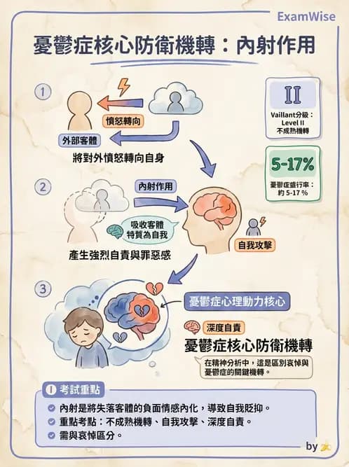 護理師 - 憂鬱症與自殺防治 - AI 圖文解析預覽