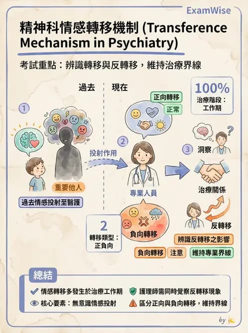 護理師 - 治療性溝通與護病關係 - AI 圖文解析預覽