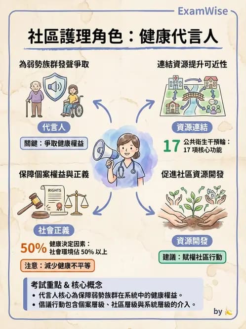 護理師 - 健康照護體系與健康政策 - AI 圖文解析預覽