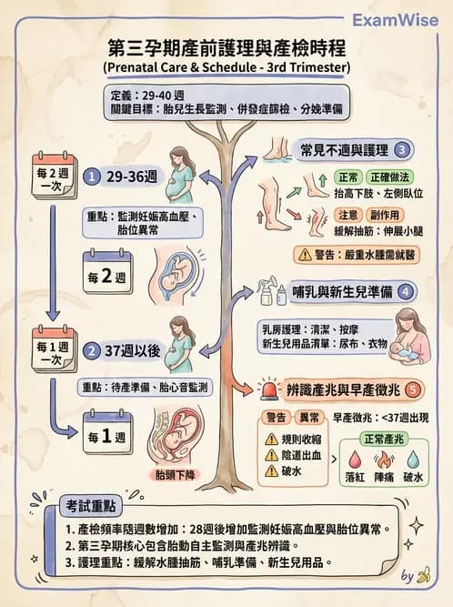 護理師 - 婦幼與青少年健康 - AI 圖文解析預覽
