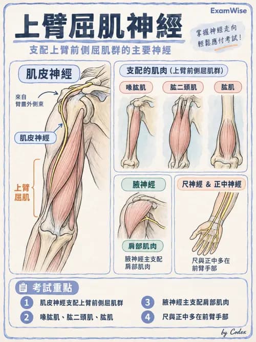 職治 - 脊神經與神經叢 - AI 圖文解析預覽