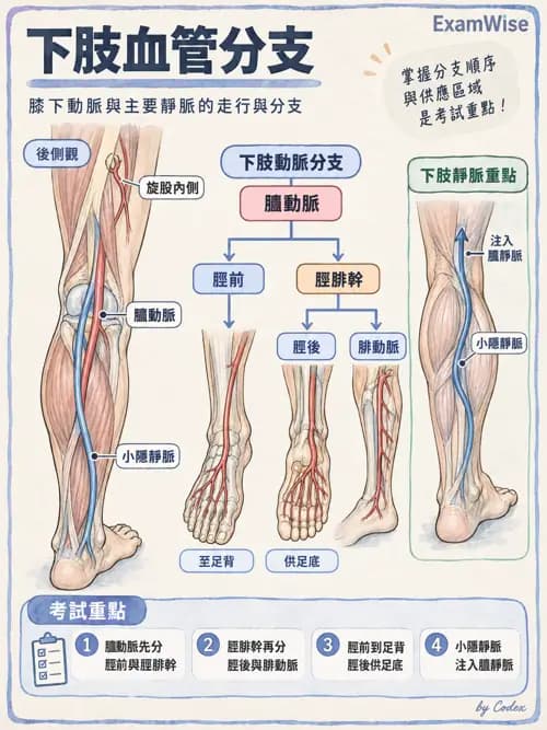 職治 - 心肺與血管解剖 - AI 圖文解析預覽