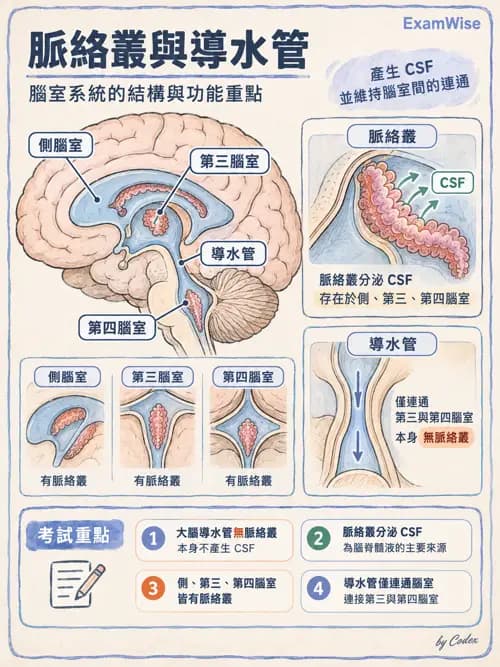 職治 - 中樞神經解剖 - AI 圖文解析預覽