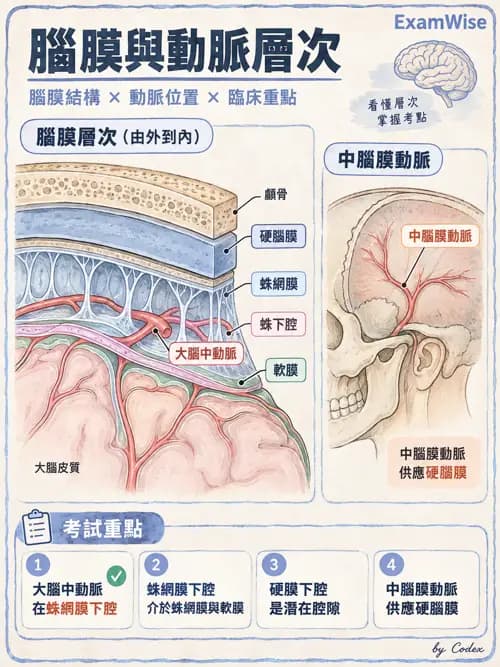 職治 - 中樞神經解剖 - AI 圖文解析預覽