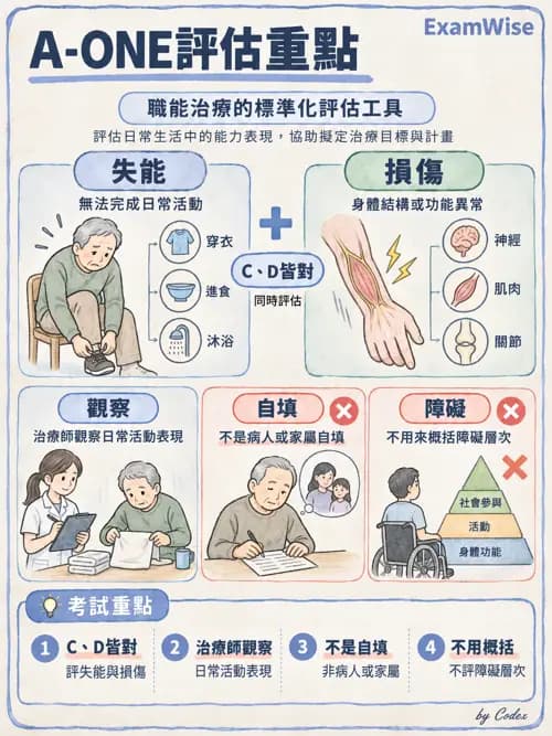 職治 - 認知評估與介入 - AI 圖文解析預覽
