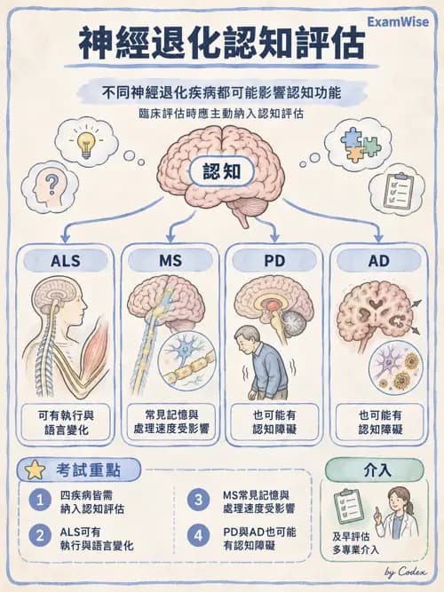 職治 - 神經退化與神經肌肉疾病 - AI 圖文解析預覽