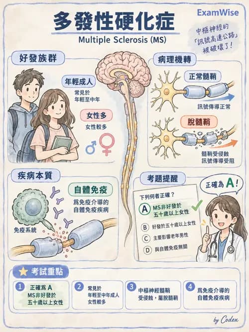 職治 - 神經退化與神經肌肉疾病 - AI 圖文解析預覽