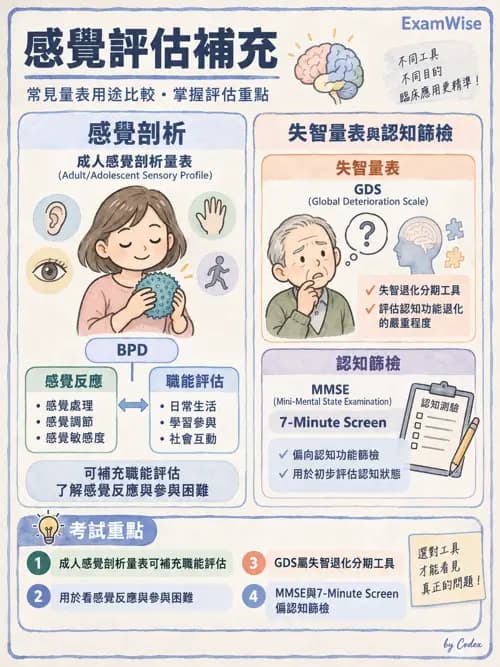 職治 - 壓力、情緒與感覺處理 - AI 圖文解析預覽
