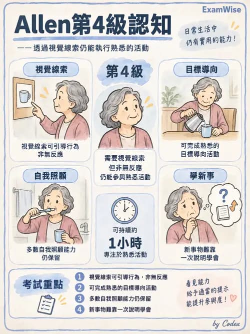 職治 - 認知取向與認知障礙模式 - AI 圖文解析預覽