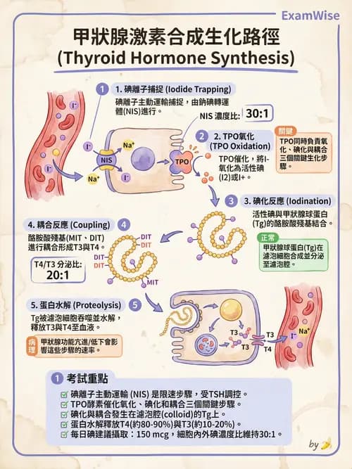 護理師 - 內分泌系統 - AI 圖文解析預覽