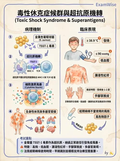 護理師 - 革蘭氏陽性細菌 - AI 圖文解析預覽