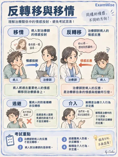職治 - 團體類型與治療關係 - AI 圖文解析預覽