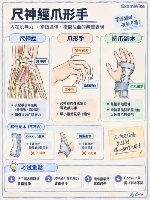 職治 - 輔具、副木與能量節省 - AI 圖文解析預覽