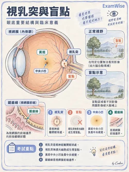 職治 - 感覺器官解剖 - AI 圖文解析預覽