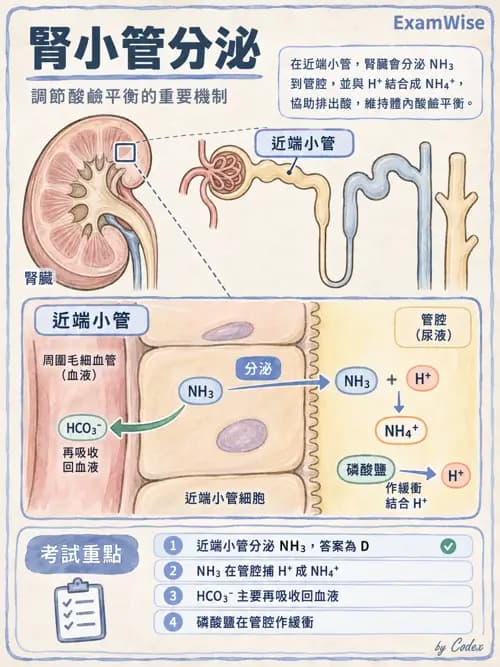 職治 - 腎臟、體液與酸鹼生理 - AI 圖文解析預覽