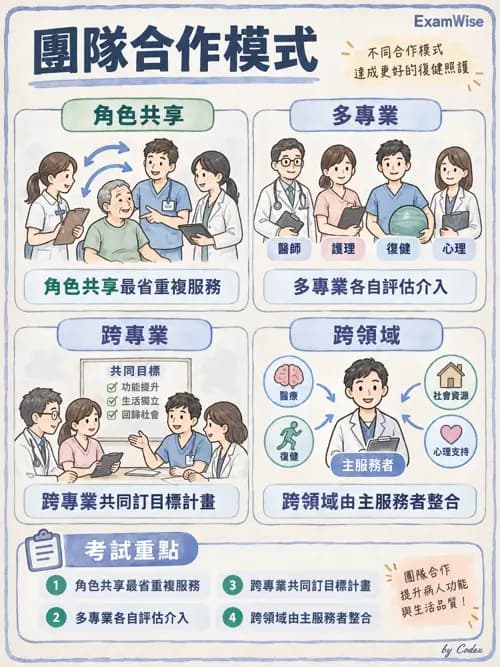 職治 - 服務場域與健康促進 - AI 圖文解析預覽