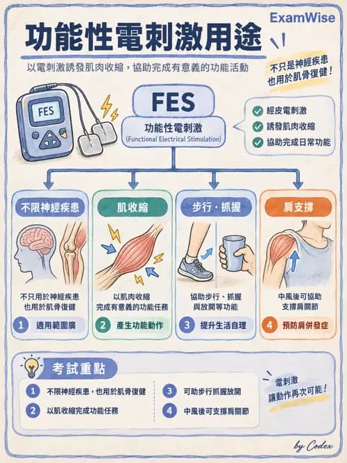 職治 - 疼痛、水腫與物理因子 - AI 圖文解析預覽
