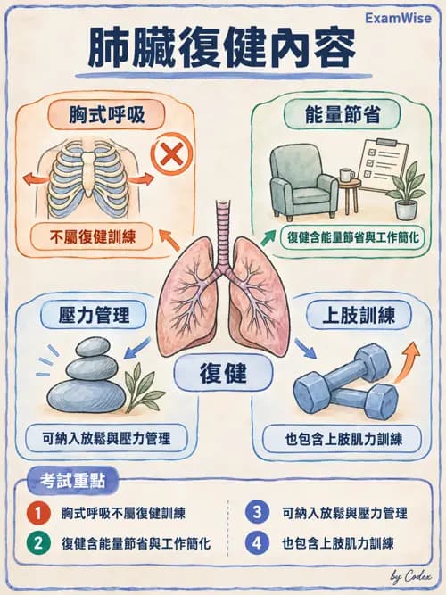 職治 - 心肺疾病、燒燙傷與癌症 - AI 圖文解析預覽