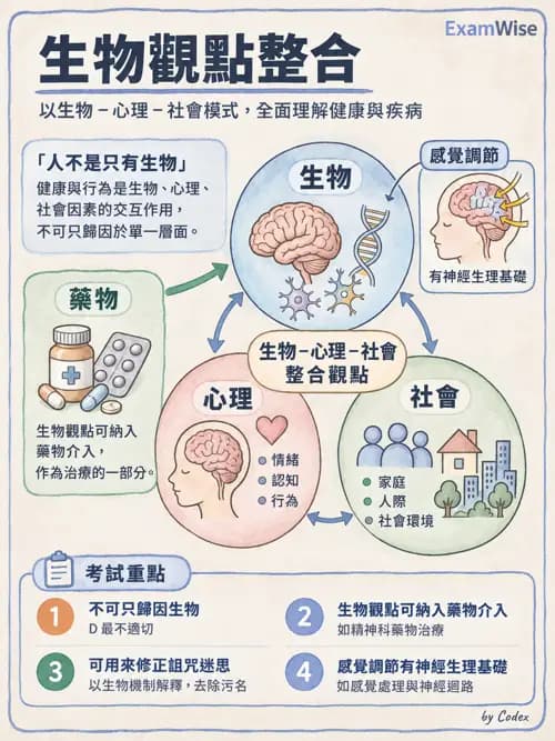 職治 - 精神藥物與神經生物 - AI 圖文解析預覽