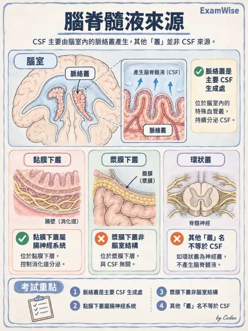 職治 - 中樞神經解剖 - AI 圖文解析預覽
