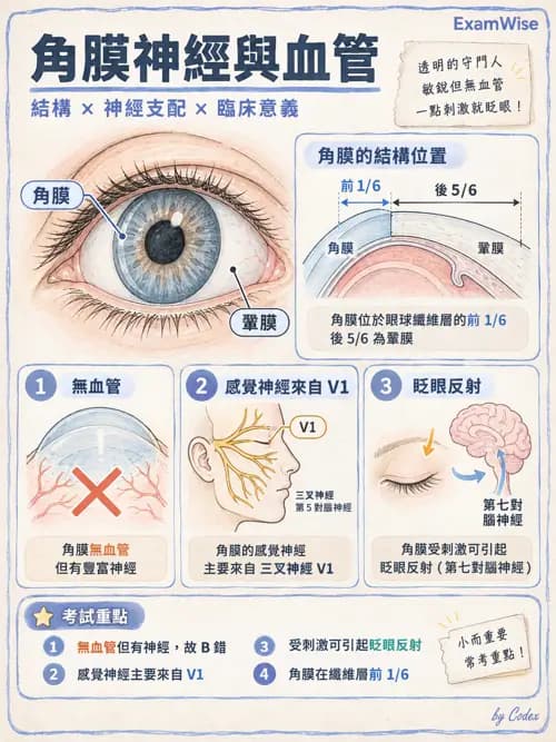 職治 - 感覺器官解剖 - AI 圖文解析預覽