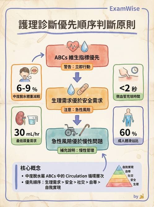 護理師 - 護理過程(評估至評值) - AI 圖文解析預覽