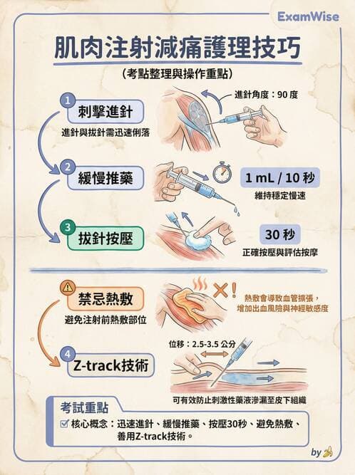 護理師 - 注射技術 - AI 圖文解析預覽