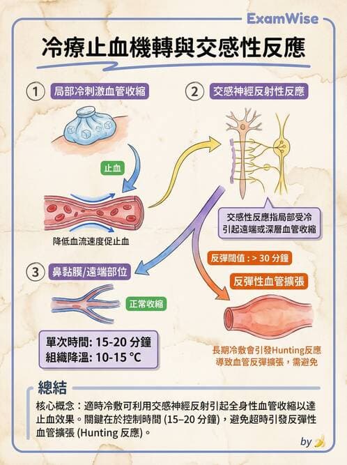 護理師 - 冷熱療法 - AI 圖文解析預覽