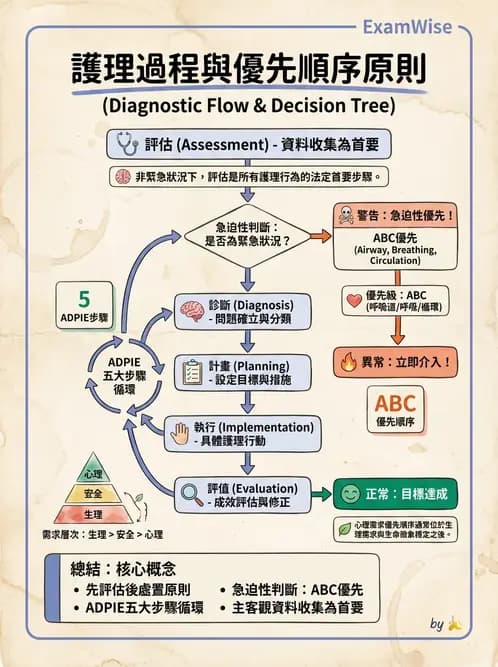 護理師 - 臨終與哀傷護理 - AI 圖文解析預覽