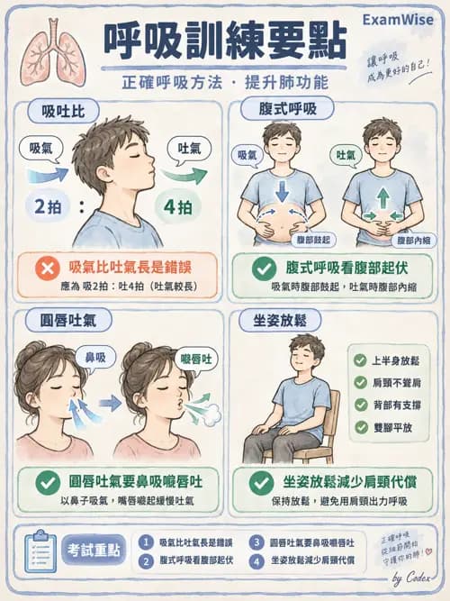 職治 - 心肺疾病、燒燙傷與癌症 - AI 圖文解析預覽